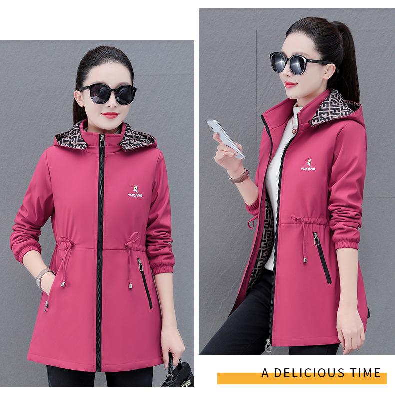 Women's Loose Fit Quilted Jacket - Winter 2025 Mid-Length Plus Size Casual Cotton Coat
