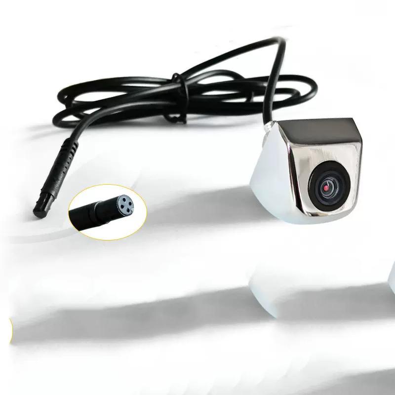Car reversing rearview camera 4-pin high-definition color image video night vision 170-degree wide-angle camera