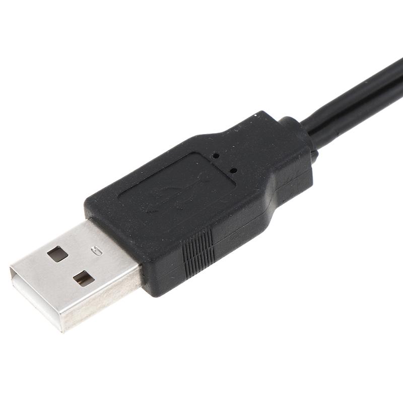 Duální RCA samec na USB samec A kompozitní adaptér audio video datový prodlužovací kabel