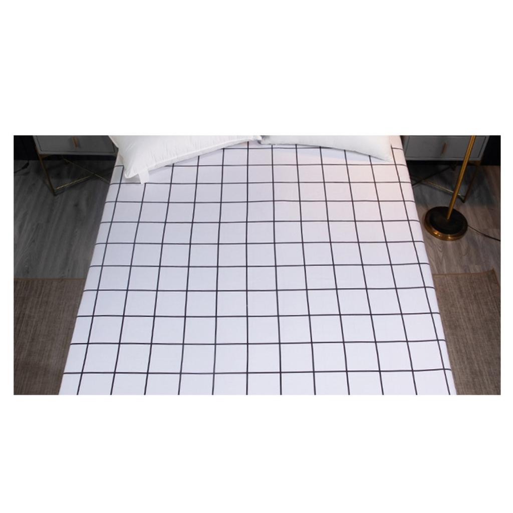 Printed Bedroom Home Hotel Light Beige Soft and Comfortable Bed Sheet