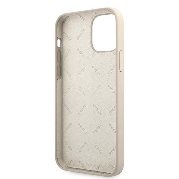 Guess Guhcp12Mlsvsgp Iphone 12/12 Pro 6,1 Szaro Różowy/Grey Pink Hardcase Silicone Vintage