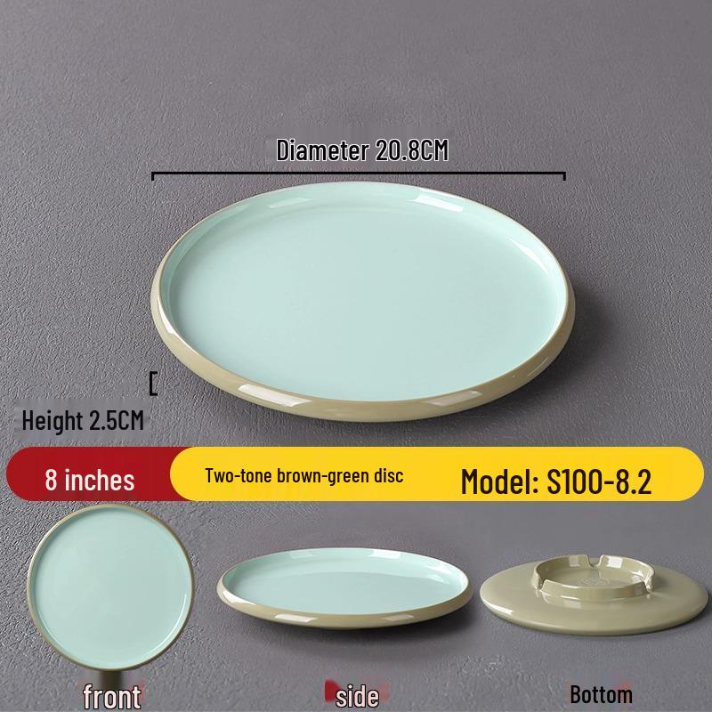 Melamine Nordic Style Cold Dish & Stir-fry Plate for Restaurants and Hotels
