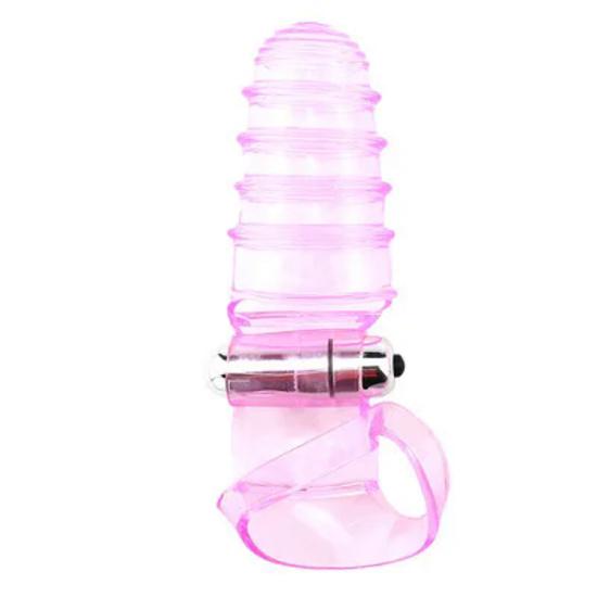 G Spot Vibrator Finger Sleeve Clitoral Stimulator Massager Masturbator Sex Toy For Woman Couples Dildo Anal Plug Bullet Vibrator