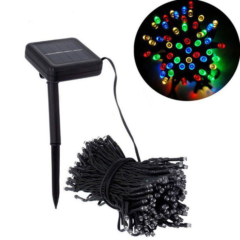 Radiant Solar Powered Led String Fairy Lights For Outdoor Christmas And Party Dcor