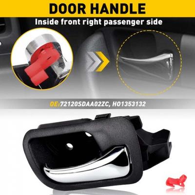 Front Door Passenger Handle Right Interior for Accord Honda 2003-2007 HO1353132