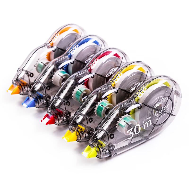 Deli 71476 150m Korrekturband, 5er-Pack