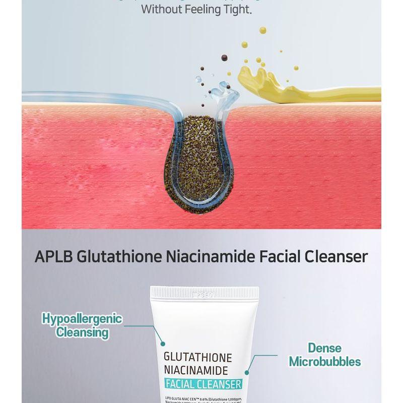 APLB - Glutathione Niacinamide Facial Cleanser Set