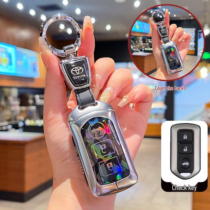 Toyota Yaris L, Vios FS Metal Key Case with Buckle – Unisex Design