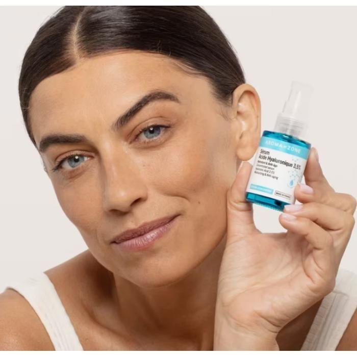 Serum - Hyaluronic Acid Concentrated Serum Aroma-Zone - 3.5% Ultra-concentrated - 100% Natural Origin - Without Synthetic Fragrance