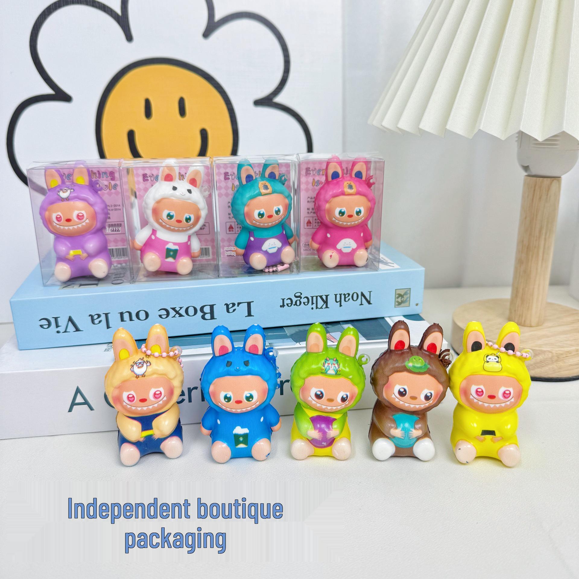 24-Piece My Squeeze World Children s Decompression Pendant Toy Set