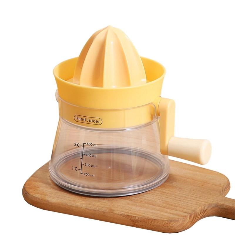 Leichtes manuelles Presswerkzeug Küche Kunststoff Manuelle Handpresse Entsafter Mixer für Nährstoffgetränke X3UC
