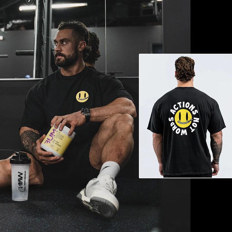 

CBUM Chris Six Crown Fitness Training Gym Casual TShirt Mens and Womens Luxury Brand Top 4XL