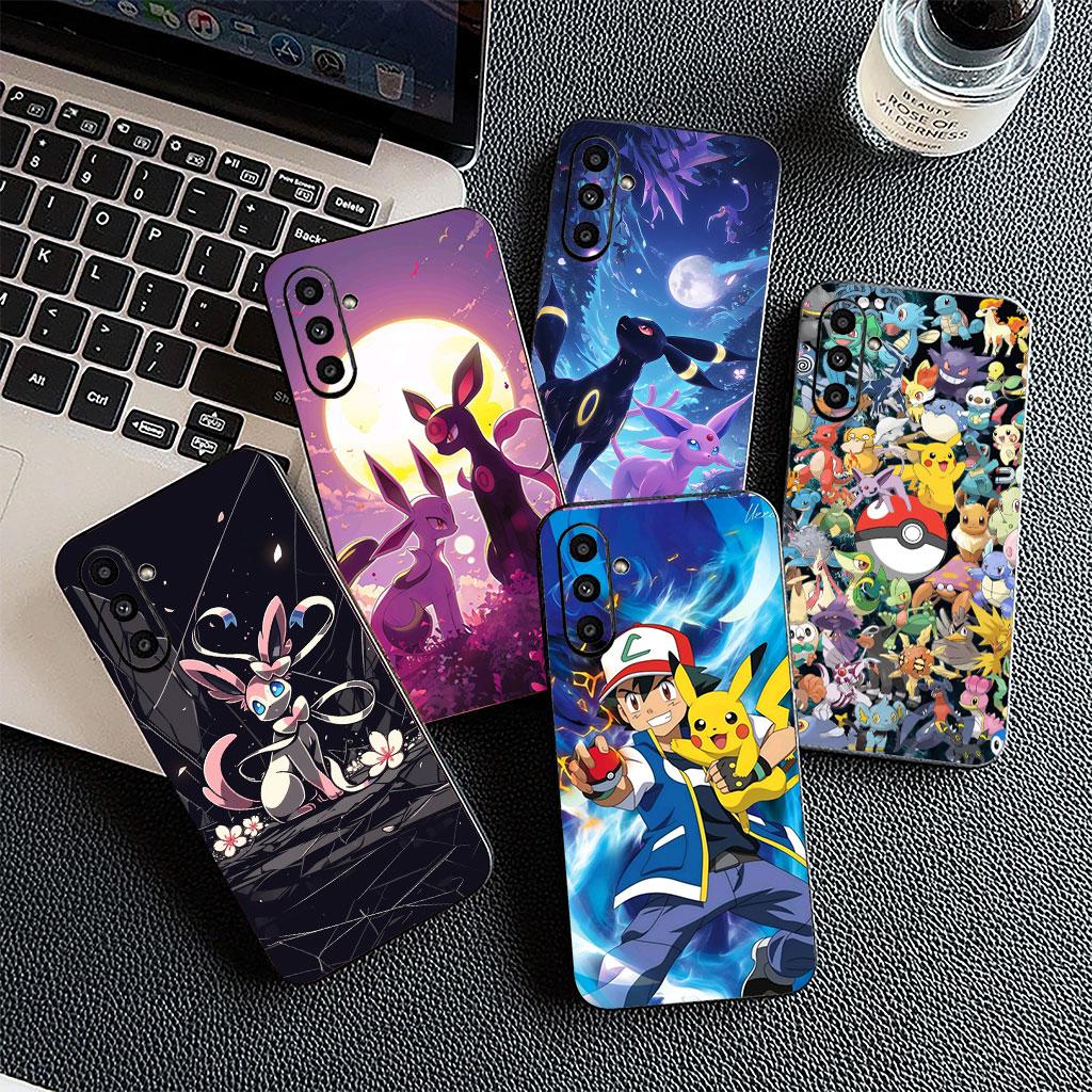 Cover for Samsung Galaxy S22 S21 S20 FE Ultra Plus A35 A36 A55 A37 A33 A34 A57 Phone Case Espeon P-Pokemons Umbreon P-Pikachus