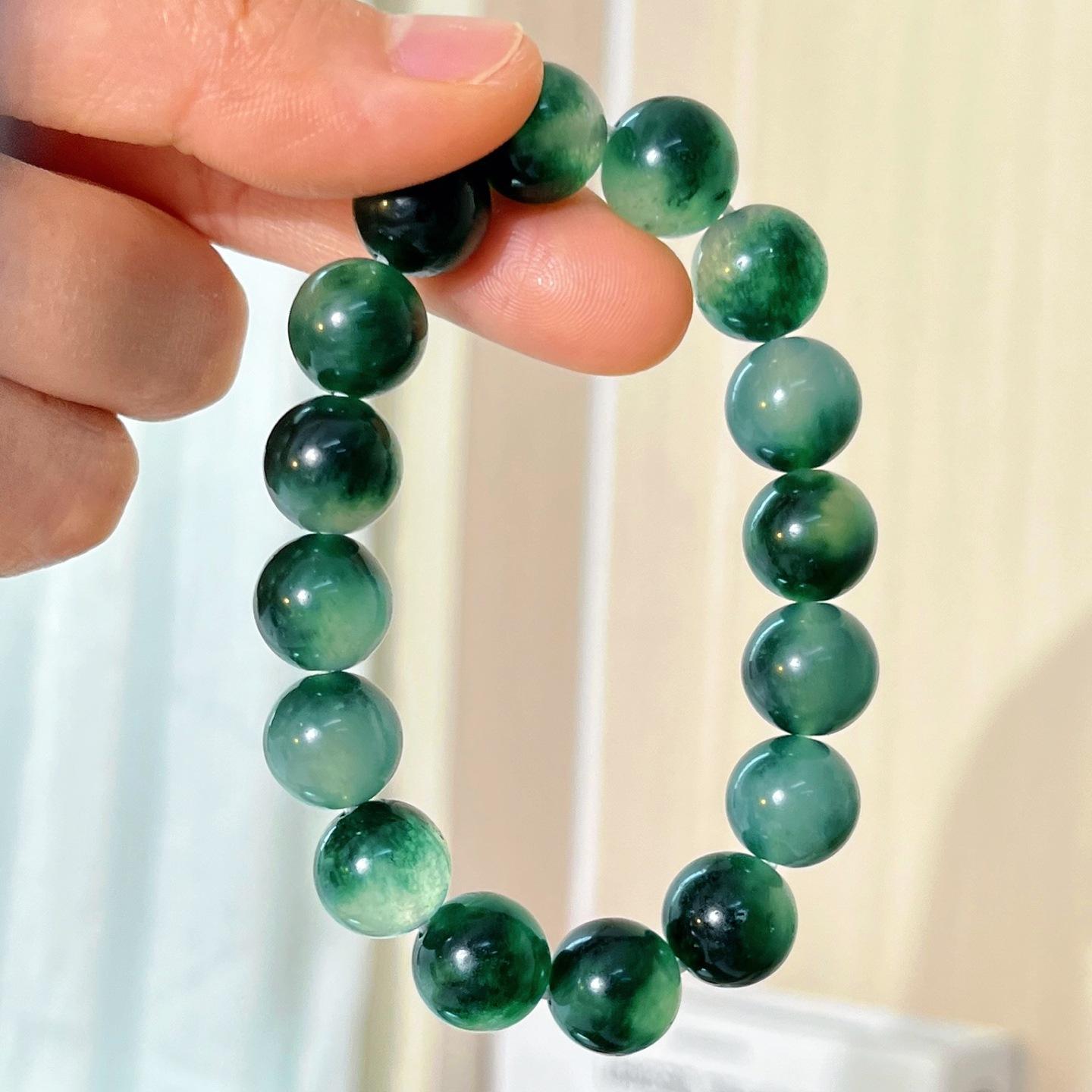 12Mm Aquatic Agate Quartzite Bracelet Bracelet.