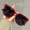 New Retro Round Sunglasses for Women Trendy Small High-end UV Resistant Outdoor Shades Simple Style Eyewear