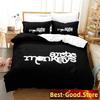 3D Arctic Monkeys Beding Set Print Bed Linen Set With Pilowcase Bed Soft Duvet Cover Soft Single Double Quen Super King-Sized Dimensionsd Dimensions
