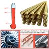 10pcs Brass Welding Wire Electrode 1.6mm*333mm Soldering Rod No Need Solder Powder