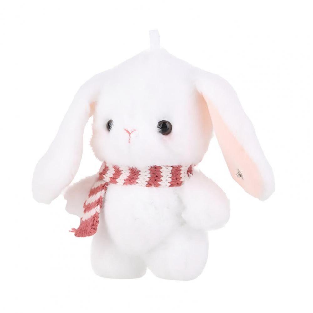 Induction Rhythm Piano Lop-eared Rabbit Plush Toys Induction Beat Doll  Birthday Xmas Gift