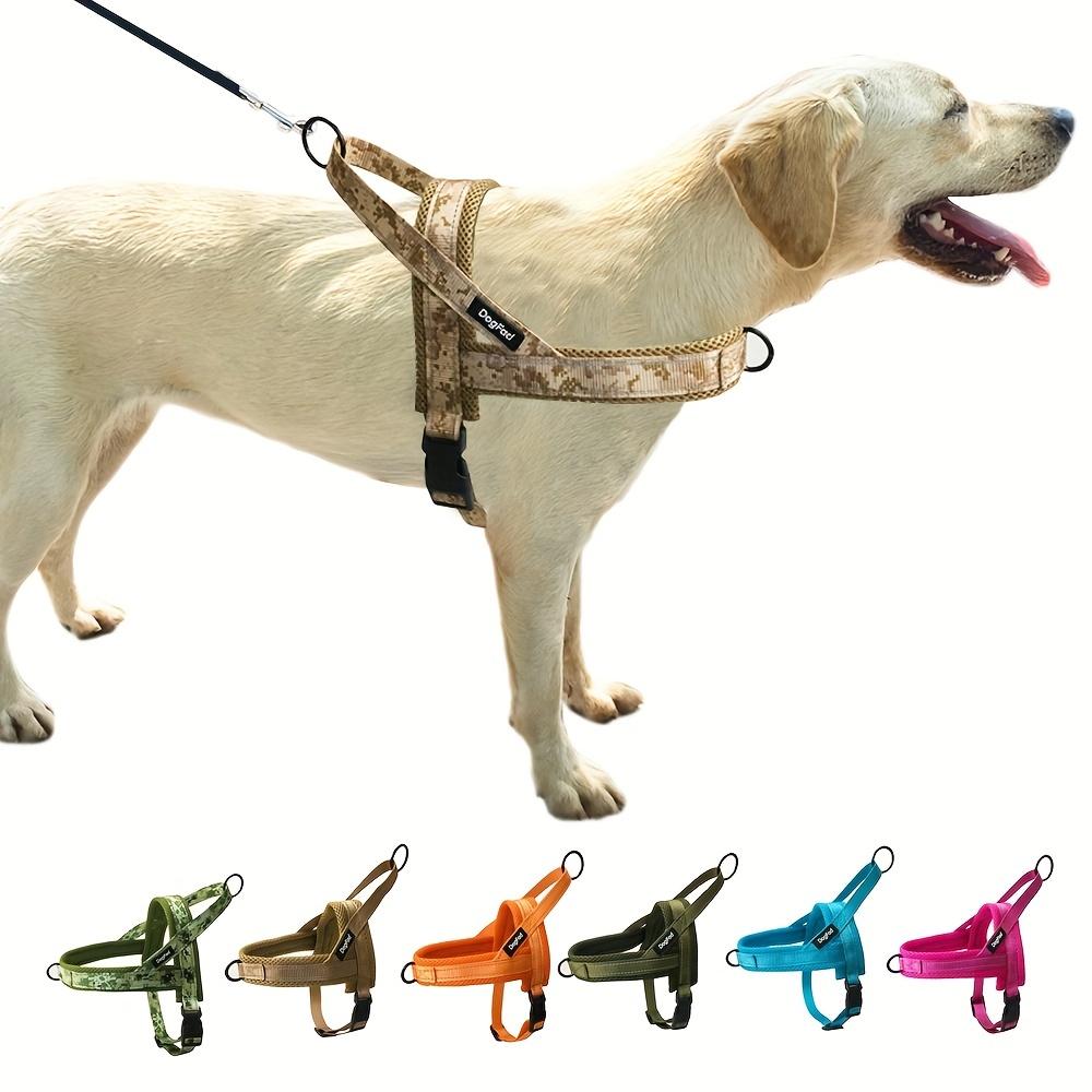 Reflective No-Pull Dog Harness - Adjustable, Escape-Proof Vest for Small To Large Breeds, Hand-Wash Only, DogFad