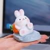 Cute   Cell Phone Stand Cartoon Resin Bunny Phone Holder Desk for Student Room Decoration
