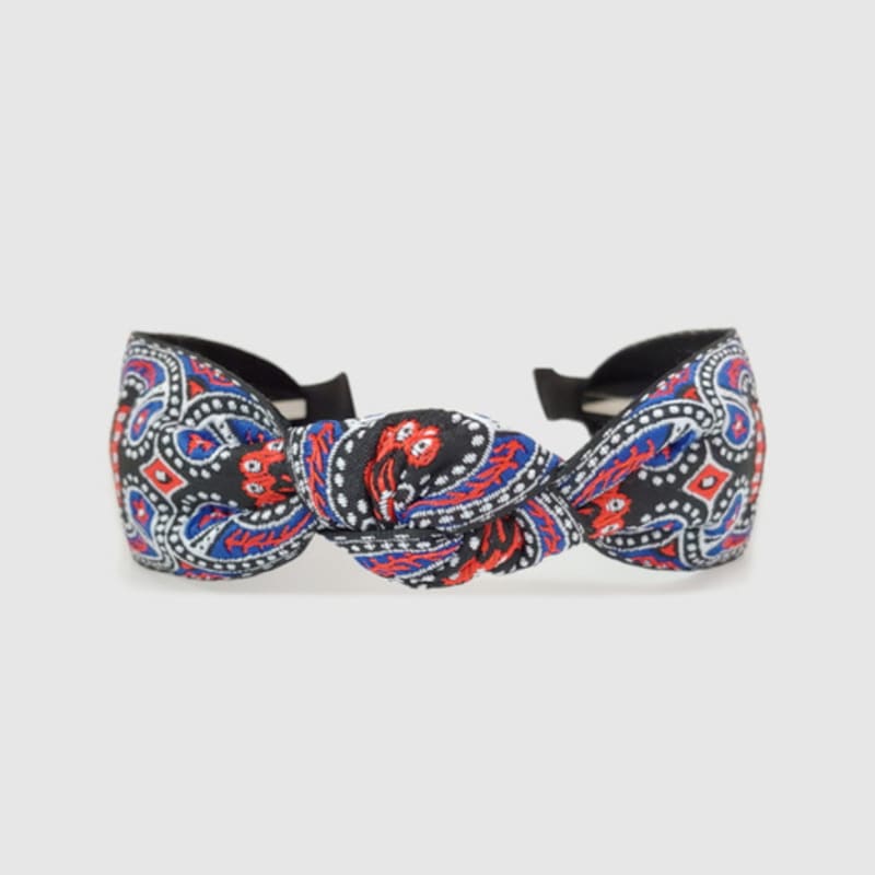 

LALA Этническая повязка для волос с пейсли - Красная FREE