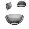 Metal Mesh Fruit Bowl Basket for Kitchen Counter Multipurpose Vegetable Holder Decorative