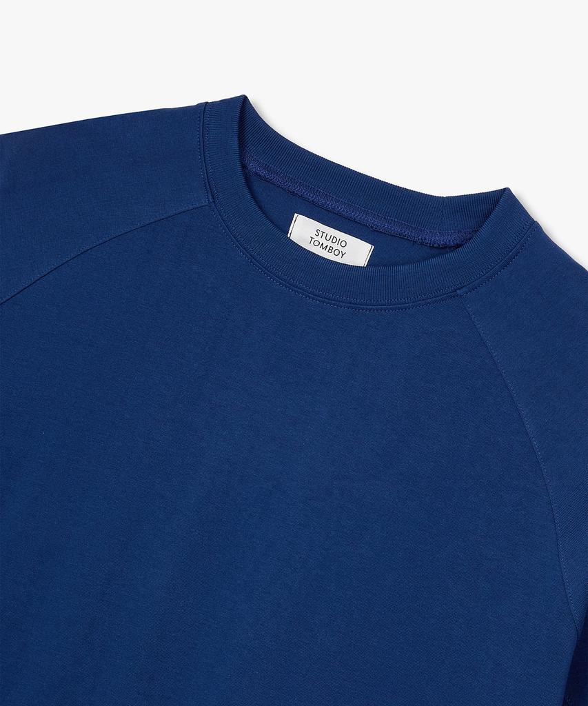 STUDIO TOMBOY [Men] Raglan Oversized Short Sleeve T-Shirt_Blue 9156222313
