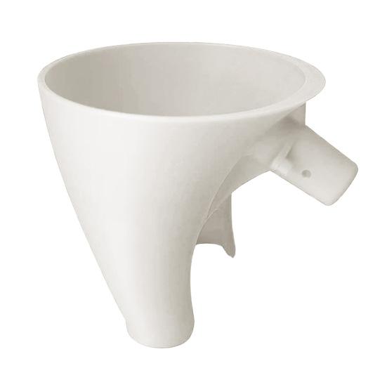 Stand Mixer Funnel for KitchenAid Easy-Pour Funnel Attachment for 5qt Bowl 30 Degree Angled Spout Reduces Spills Splatter-proof Pouring Tools