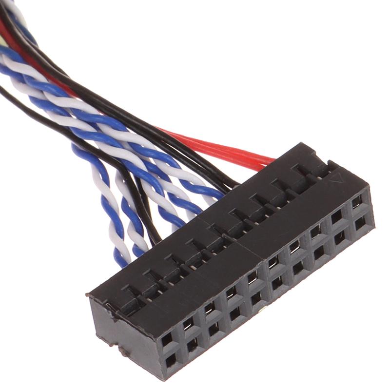 20Pin Df19-20-D8 1Ch Signal 8 Bit Lcd Screen Driver Board Line Lvds Screen Cable