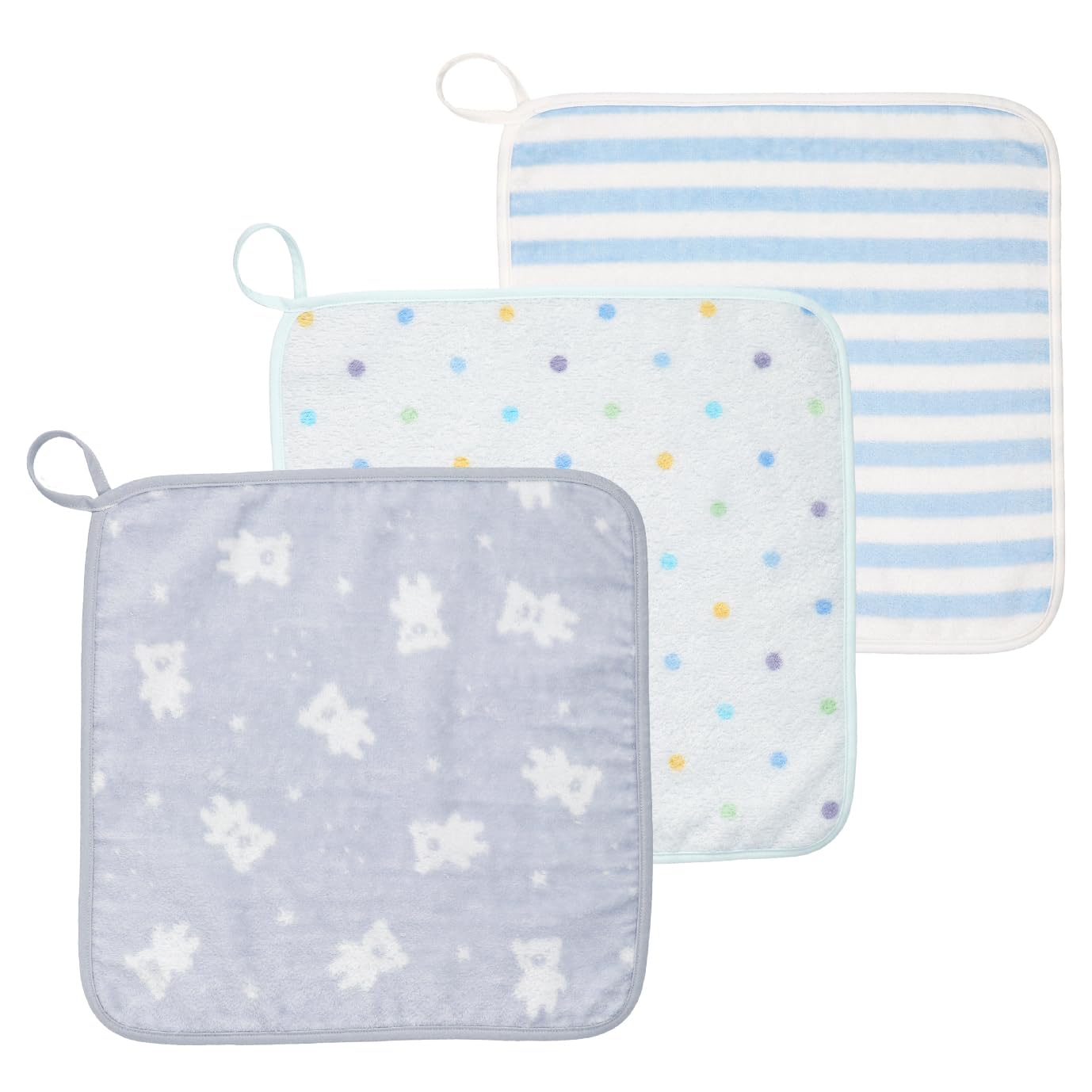 

Loop Made in Japan [Online Exclusive] Towels, 3-Piece Set, Blue, синий