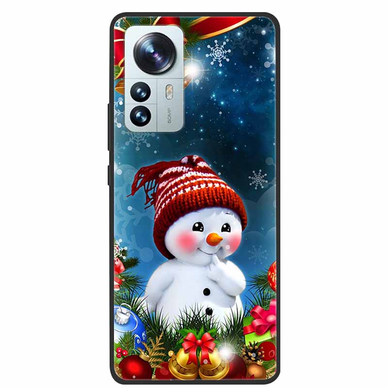 

Christmas Case For Xiaomi 12 / 12 Pro / 12 Lite Case Xiaomi11 Pro 12S Ultra Lite Soft TPU Silicone Covers for Xiaomi 12 Lite Bag Xiaomi 12