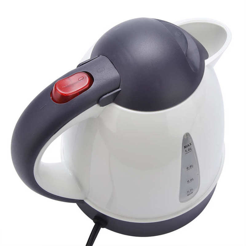 Electric Car Charger 1L Large Capacity Portable Travel Boiler Travel Car Truck Travel Coffee Heated Coffee 12v | Electric Kettles