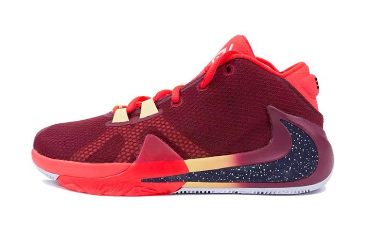 Nike Zoom Freak 1 Noble Red GS BQ5633-600 37.5