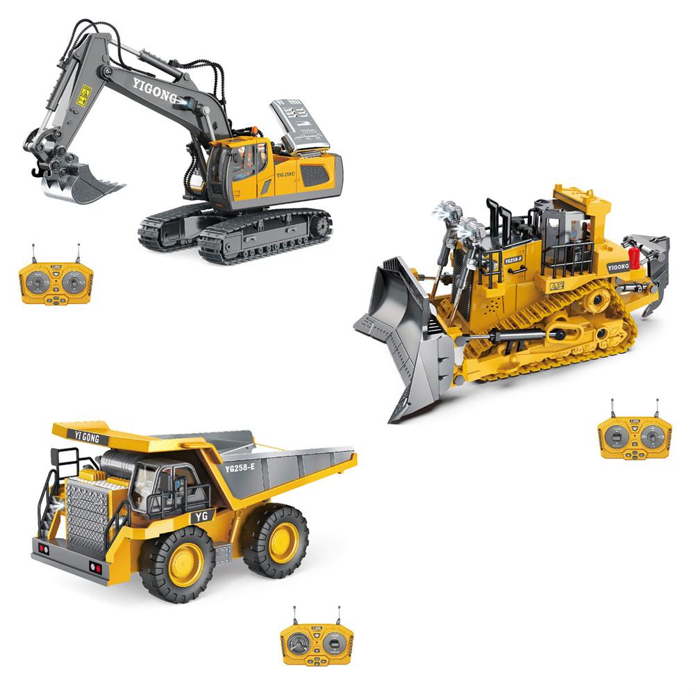 RC Forklift 2.4G 4WD Remote Control Fork Truck Lift Engineering Vehicle Y8G9