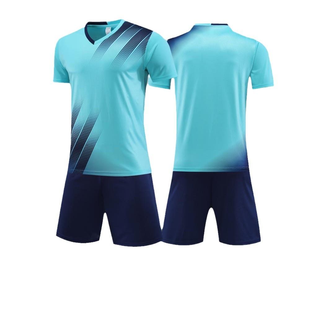 Football Uniform Short Sleeve Suit Teenager Primary School Student Children'S Competition Team Sports Short Sleeve Jersey Casual Sportswear