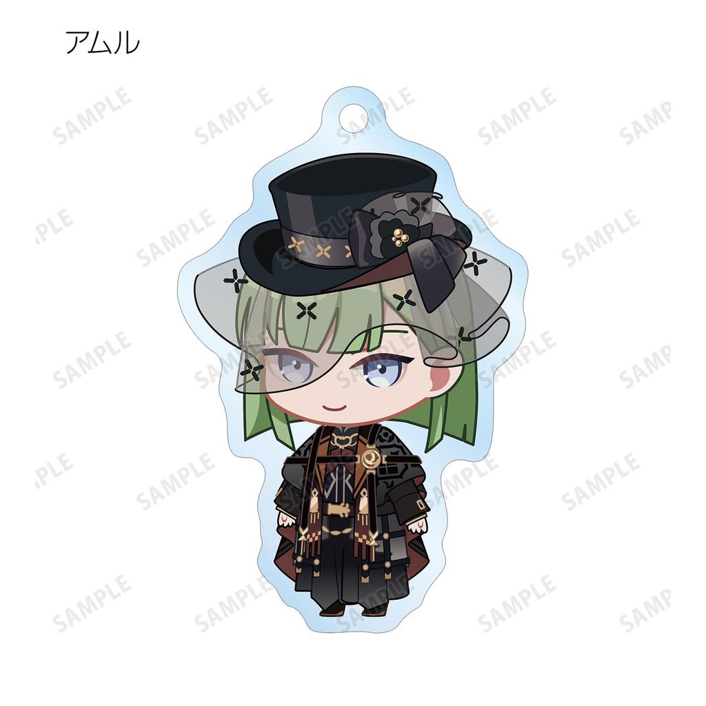 Stellarium of the Rotating Stars Trading Chibi Character Acrylic Keychains 2 Box of 15 Vol.