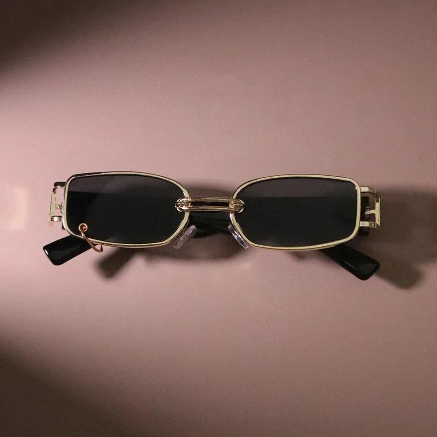 Óculos de Sol Retrô Quadrados Femininos Moda Armação de Plástico Vintage Óculos de Sol Masculinos Elegantes Óculos de Sol Oversized