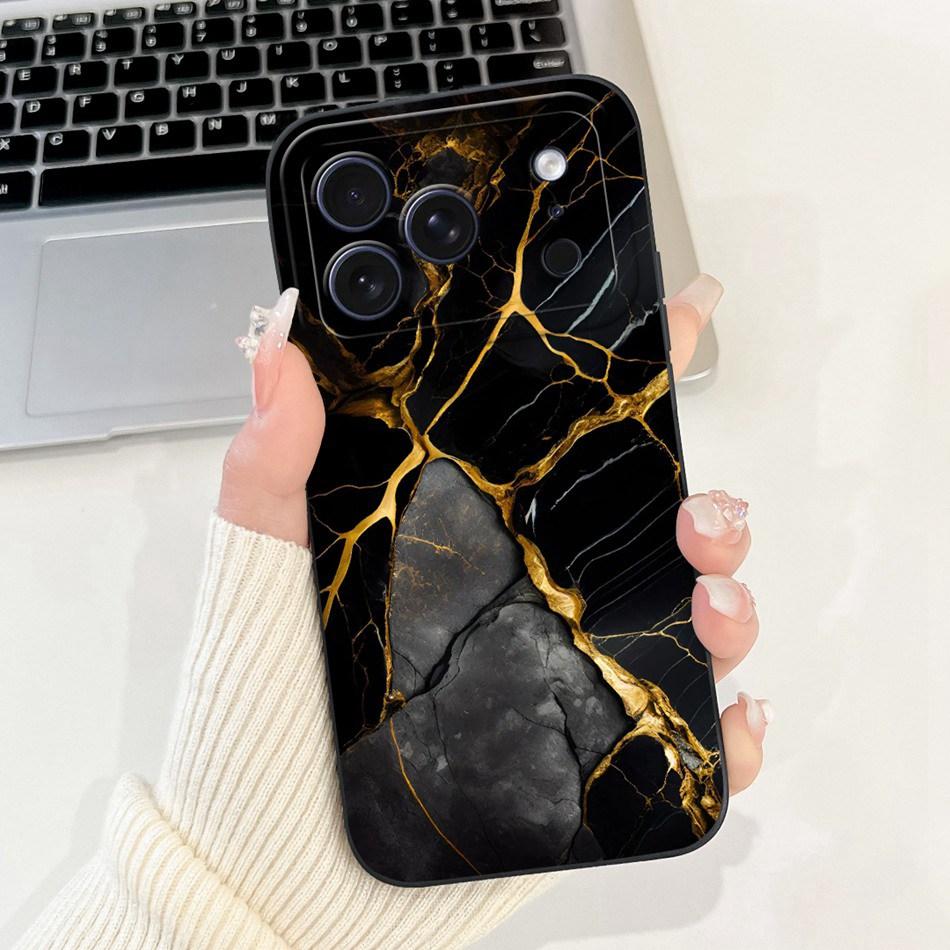 For iPhone 17 Pro Max 17Pro Fashion Dusk Beach Painting Phone Case For iPhone17 Pro 17ProMax Soft Silicone Cases Bumpers