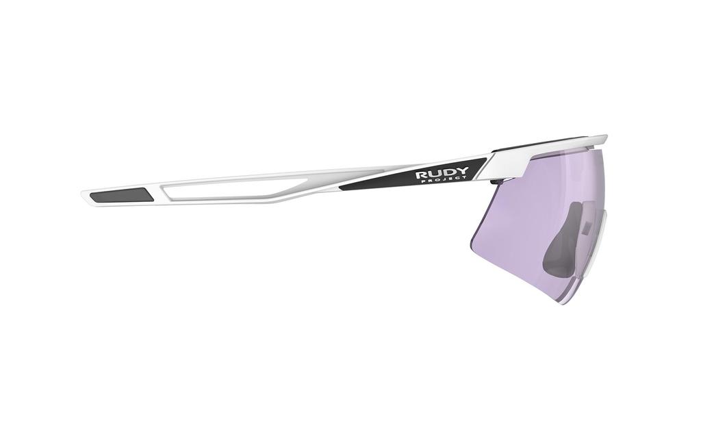 RUDY PROJECT Sport Sunglasses Turbulence Elastic Cord Interface White Matte ImpactX2 Photochromic Laser Purple SP897558-0000