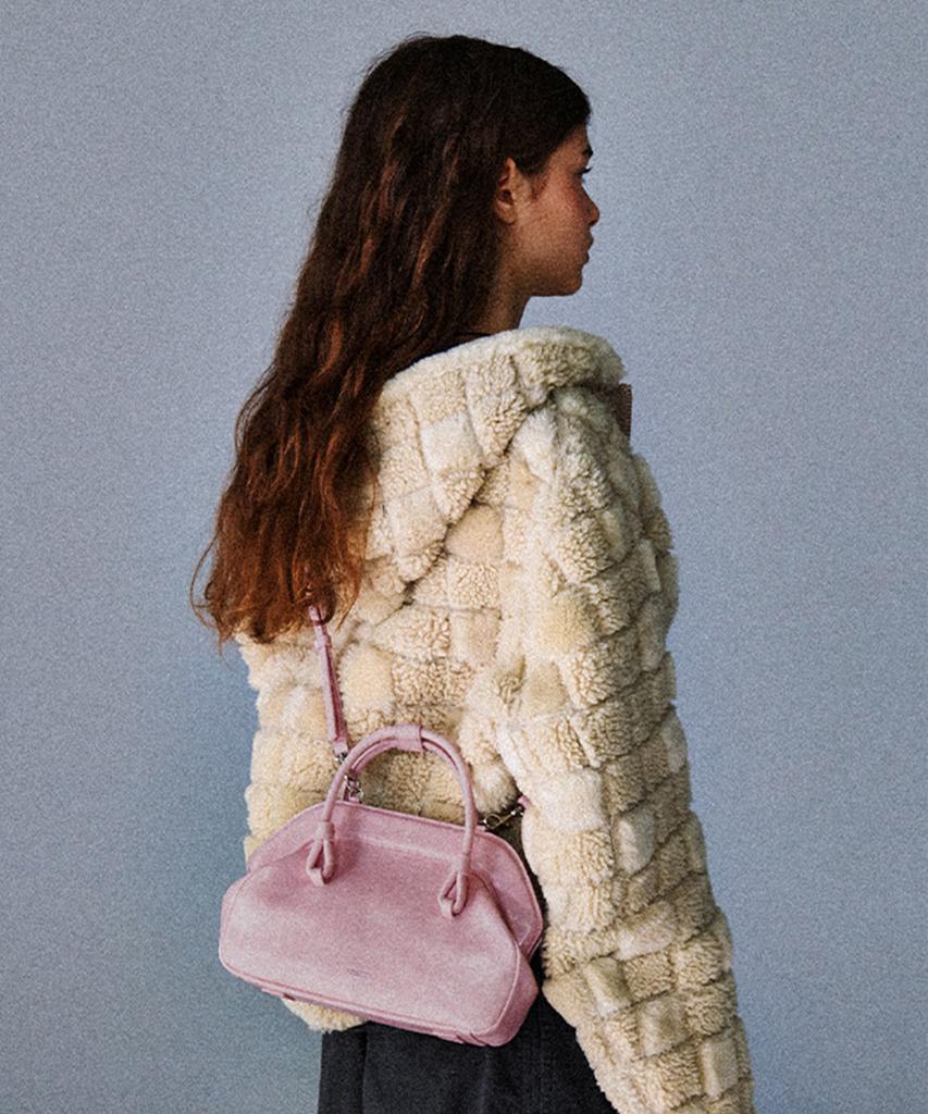 Telefono Calling Bag Medium - Dusty Pink