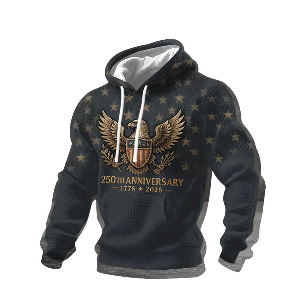 

2026 Trendy Men s Hoodie for American Anniversary M