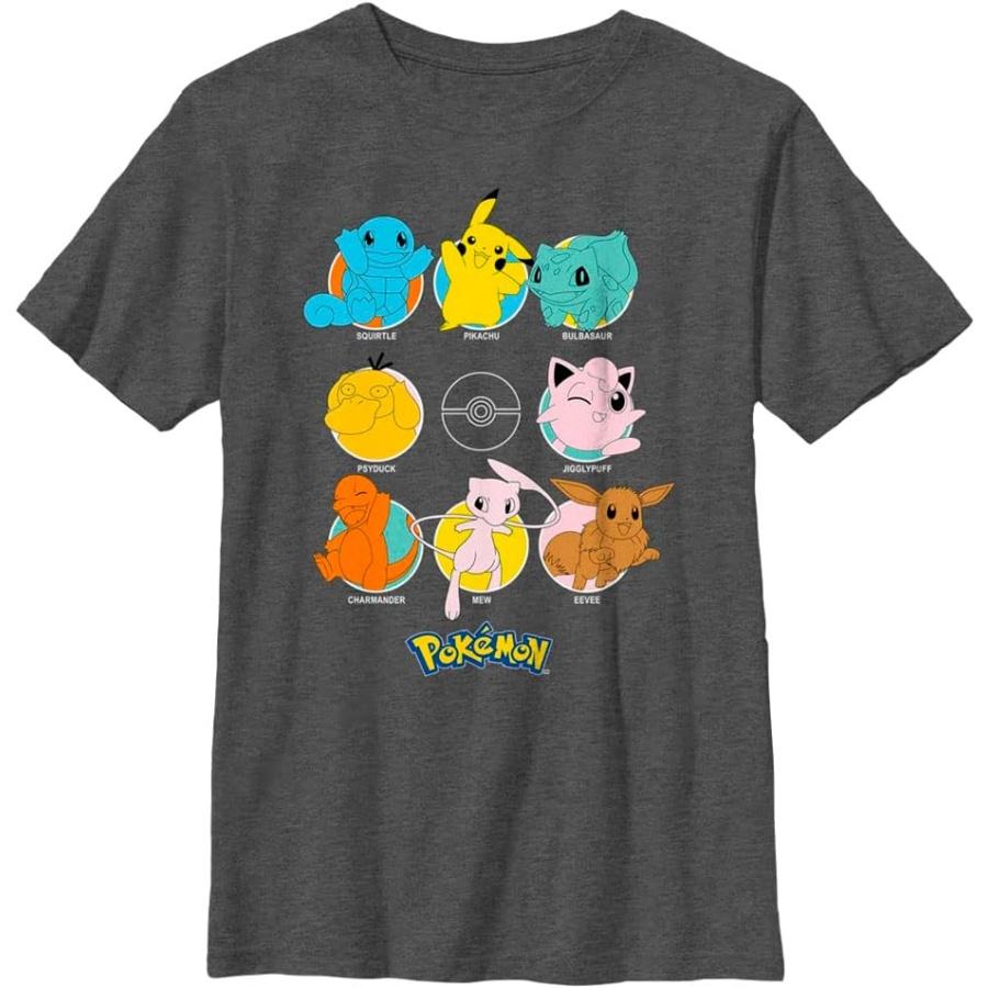 Детская футболка с коротким рукавом Pokémon All Poke Boys S чёрный