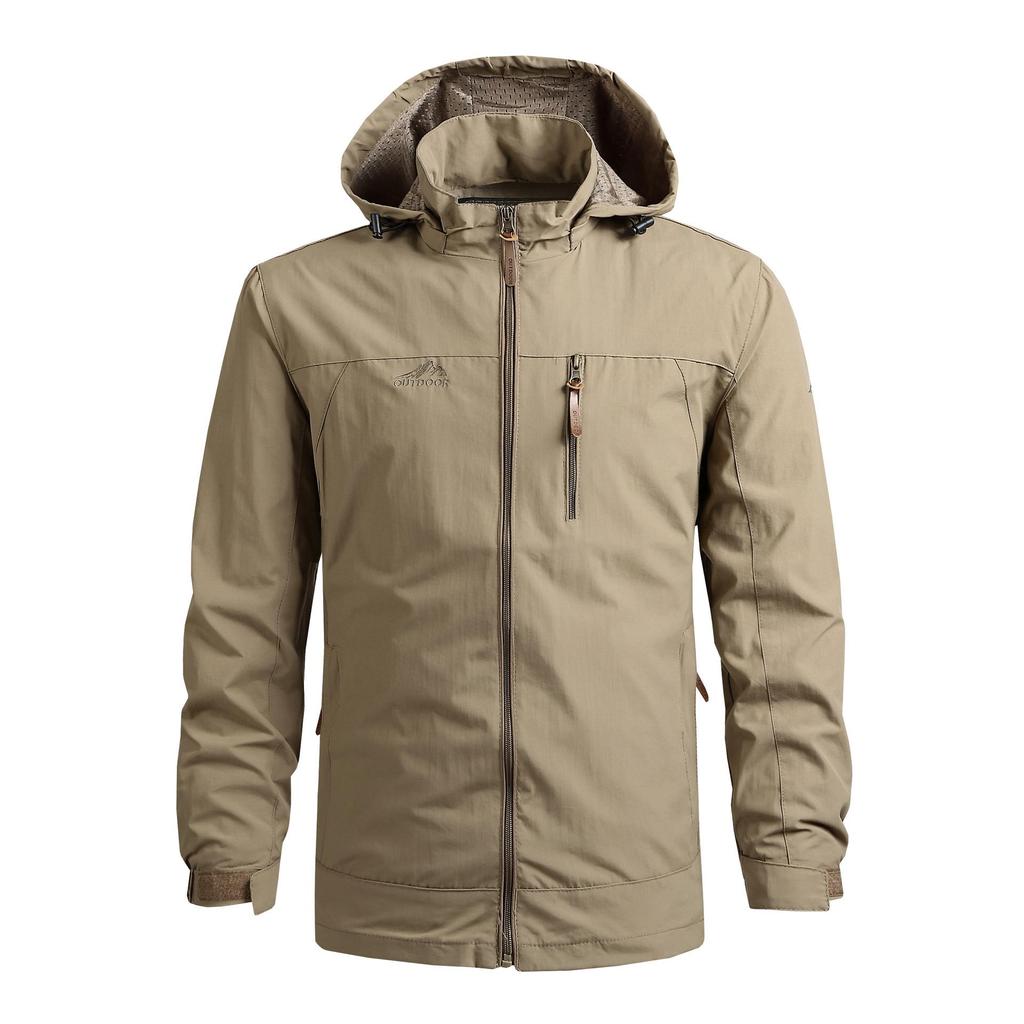 Spring Autumn Casual Jackets for Men Mountaineering Jackets Windproof Outdoor Sports for Men Coats