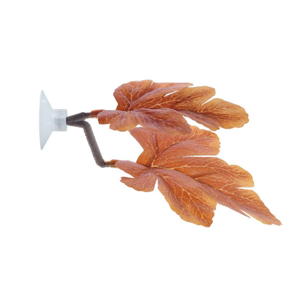 Plastic Betta Fish Rest Leaf Simulated Lotus Leaves/Artificial Leaf Suction Cup Fish Spawning Ornamental Plant