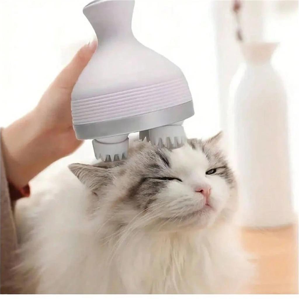 Electric Head Massager & Pet Massager, High Frequency Vibration Scalp Massage For Deep Relaxation Relieve Stress, Rechargeable