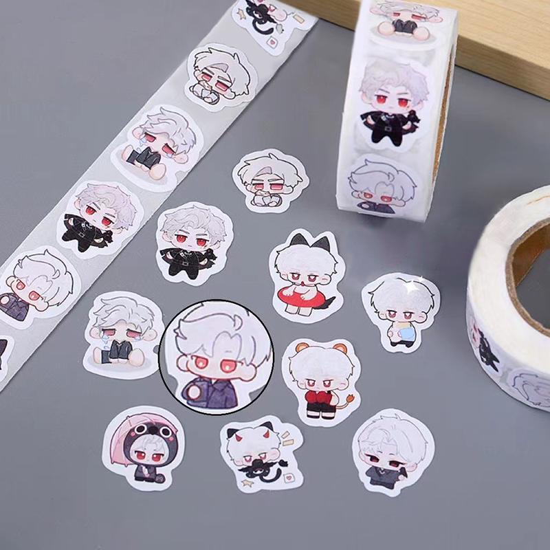 400 Stück/Rolle Liebe und Deepspace Cartoon Sylus 3D Spiel Dichtungsaufkleber DIY Laptop Notebook Aufkleber Dekoration