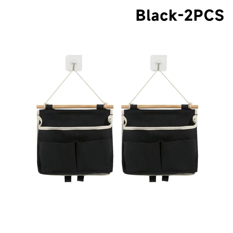 1/2/3PCS Wall Mounted Storage Bag Snack Storage Hanging Bag Sundry Storage Bag Underwear Storage Bag Home Decoration