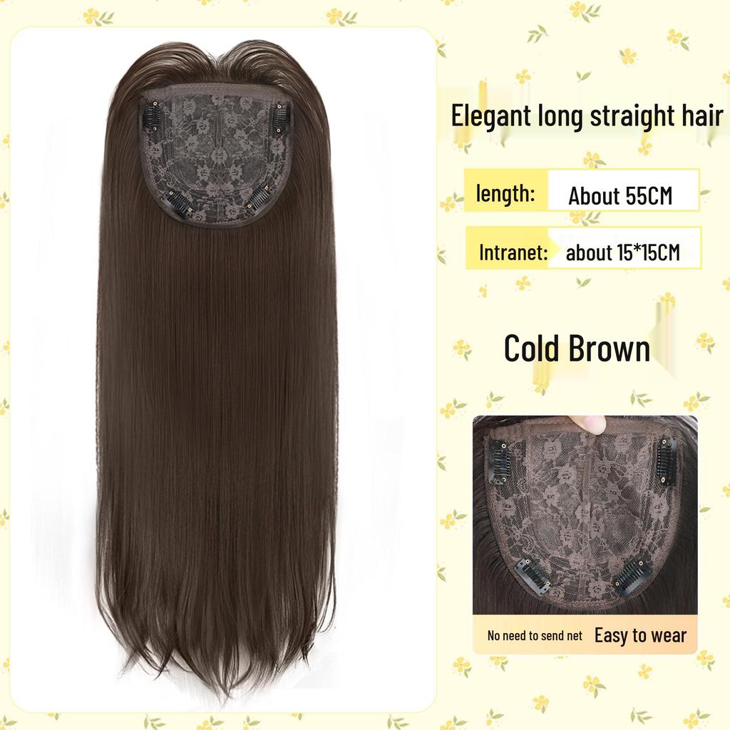 Women's Full Wig with Large Wavy Curls - Natural, Fluffy, No Hairnet Needed, Perfect for Everyday Wear, Boosts Hair Volume