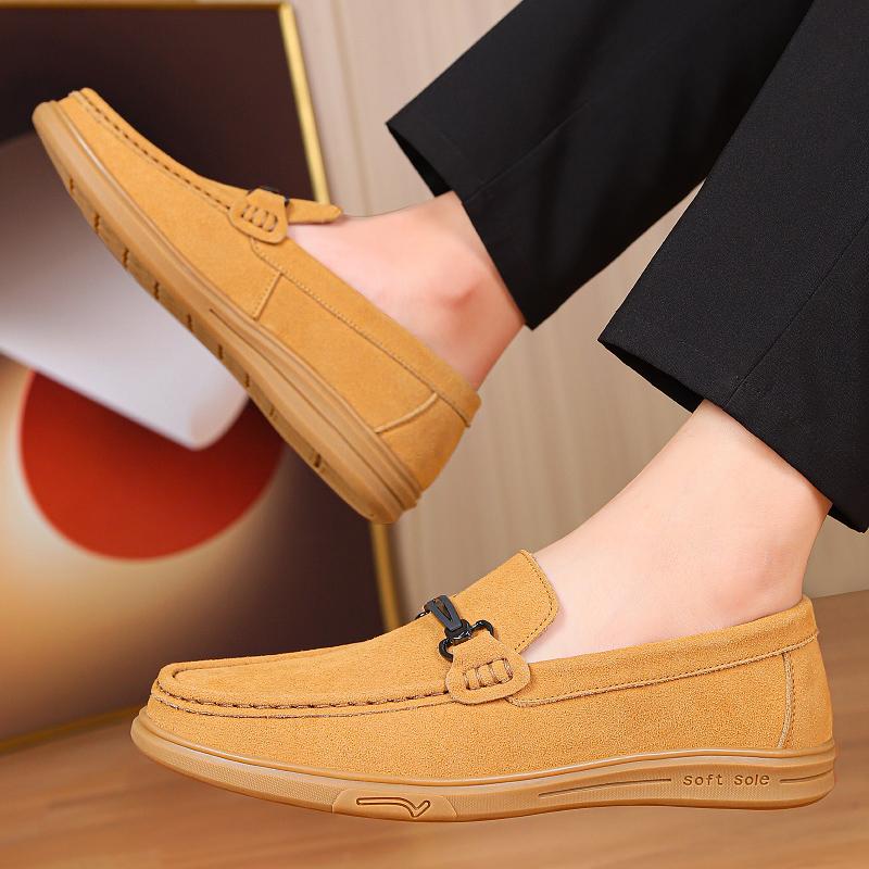 Genuine Leather Casual Leather Shoes Men Loafers Comfortable Driving Shoe Moccasins Man Flats Shoes