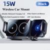 Hipacool Wireless Charger 15W Fold Screen Phone Stand Fast Charging Car Air Vent Phone Holder For Samsung Fold 7 6 Iphone 17 16
